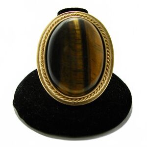 Tiger Eye Quartz Ring